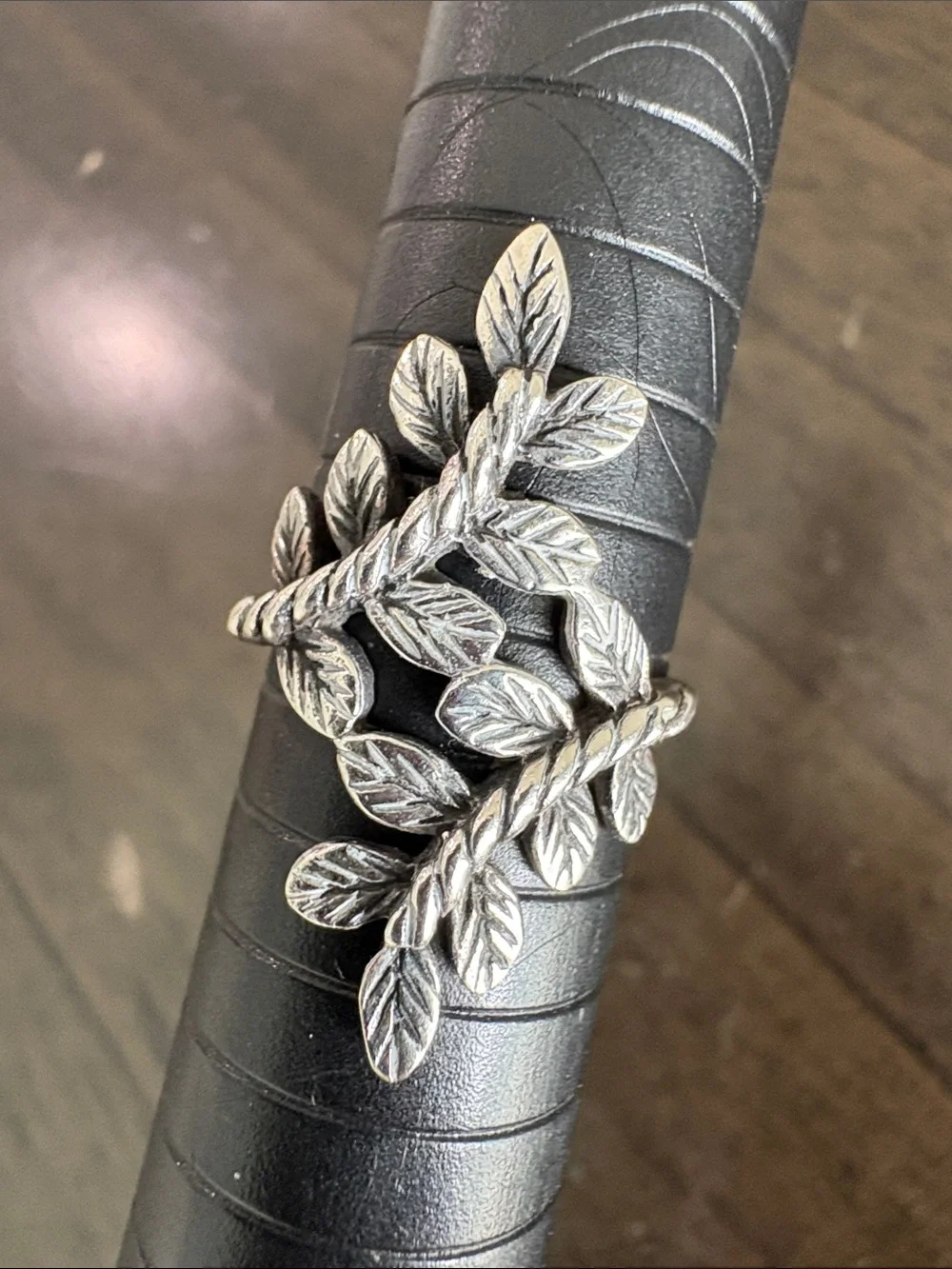Sterling Silver Leaf Vine Wrap Ring - Women Jewelry